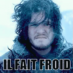 il fait froid